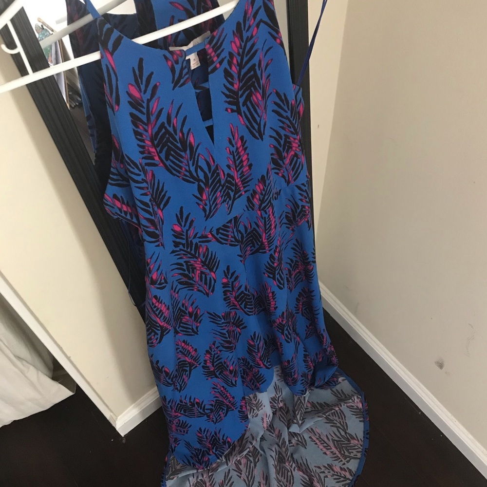 Vintage Candies Tropical High Low Dress